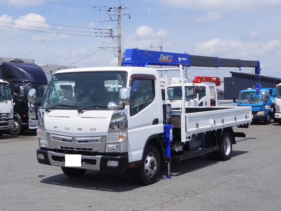 三菱 キャンター 小型 クレーン付 4段 ラジコン の中古トラック【車両No.127293】