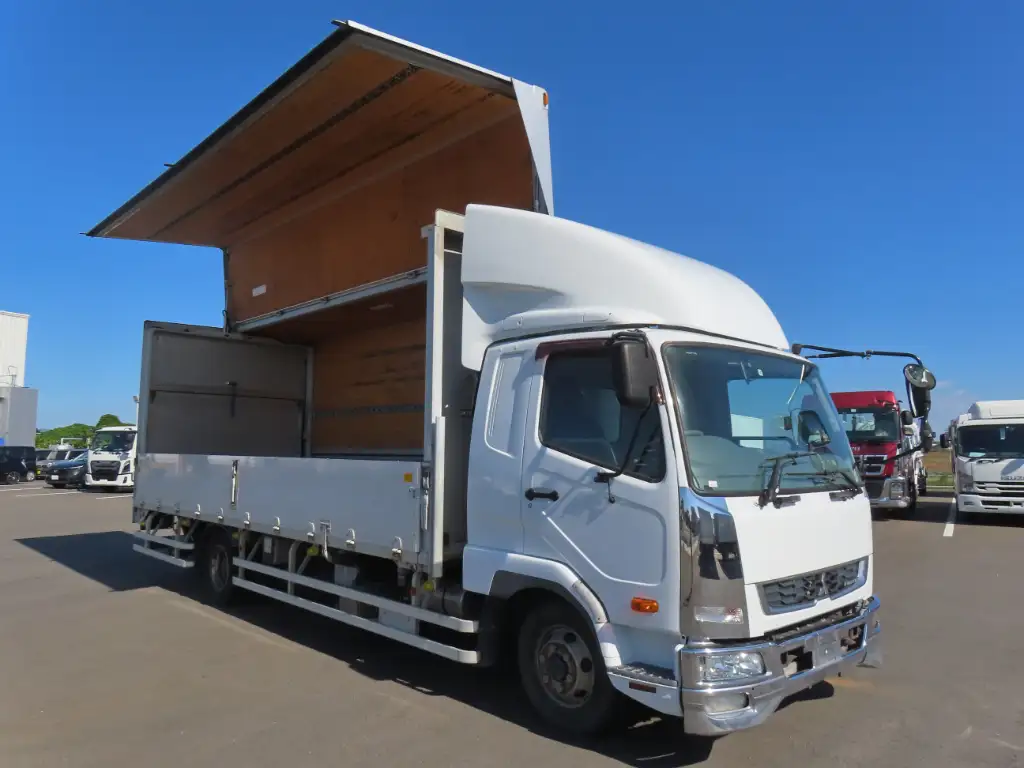 三菱 ファイター 中型/増トン ウイング パワーゲート エアサス の中古トラック【車両No.194328】