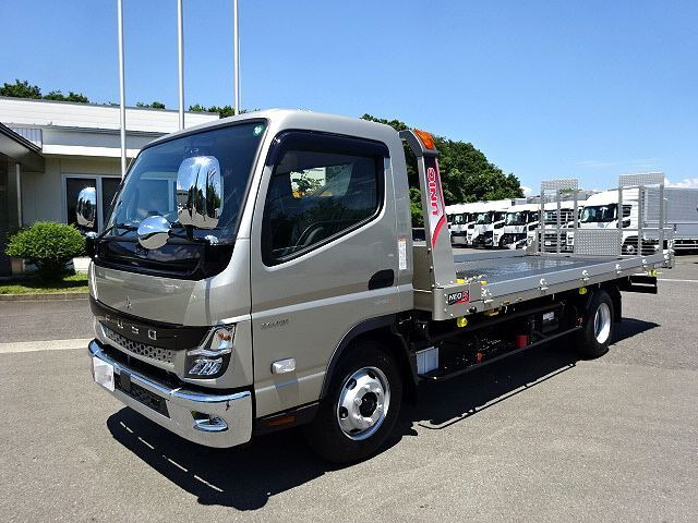 三菱 キャンター 小型 車両重機運搬 ラジコン ウインチ の中古トラック【車両No.128999】
