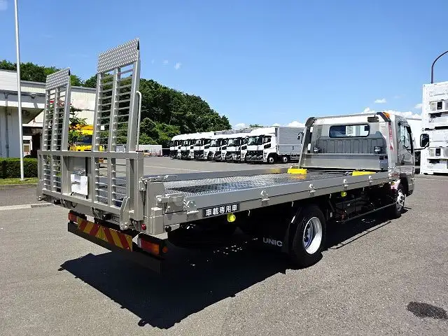 三菱 キャンター 小型 車両重機運搬 ラジコン ウインチの中古トラック画像2