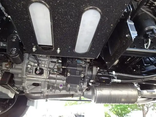 三菱 キャンター 小型 車両重機運搬 ラジコン ウインチの中古トラック画像像17