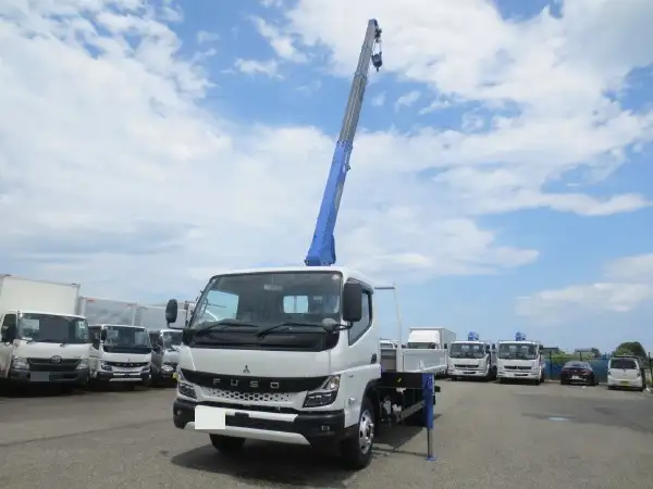 三菱 キャンター 小型 クレーン付 4段 ラジコン の中古トラック【車両No.194028】