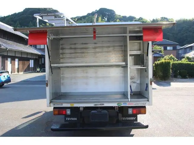 日野 デュトロ 小型 アルミバン ボトルカー サイドドアの中古トラック画像5