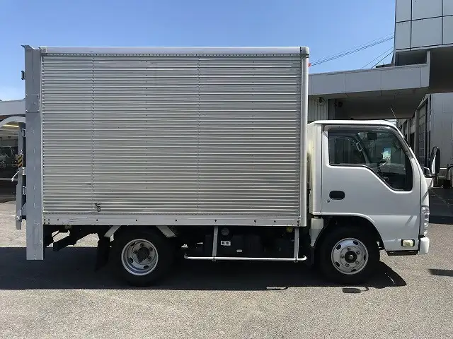 いすゞ エルフ 小型 アルミバン パワーゲート TKG-NKR85ANの中古トラック画像2