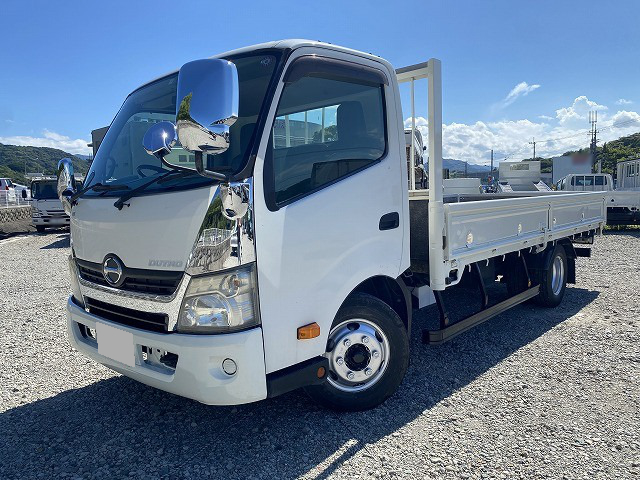 日野 デュトロ 小型 平ボディ パワーゲート TKG-XZU710M の中古トラック【車両No.129802】