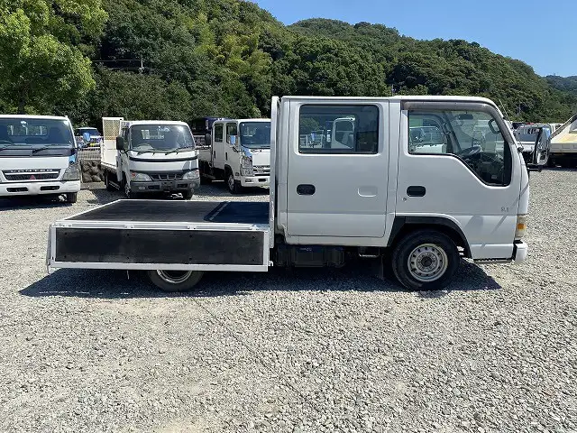 いすゞ エルフ 小型 平ボディ Wキャブ KR-NHR69Eの中古トラック画像7