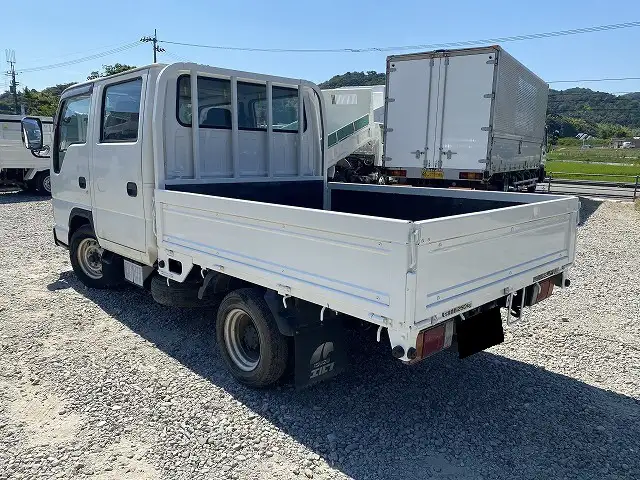 いすゞ エルフ 小型 平ボディ Wキャブ KR-NHR69Eの中古トラック画像6