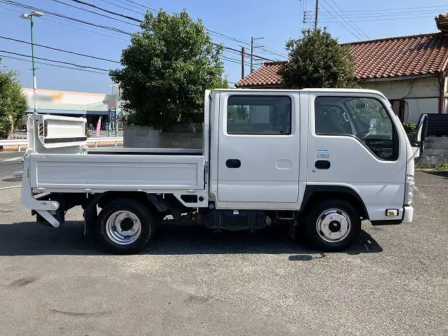 いすゞ エルフ 小型 平ボディ Wキャブ パワーゲートの中古トラック画像3