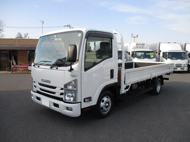 いすゞ エルフ 小型 平ボディ TRG-NPR85AR H30|画像1