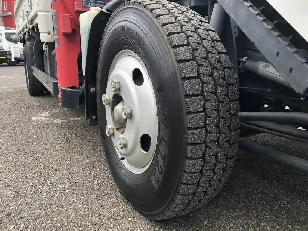 いすゞ エルフ 小型 クレーン付 床鉄板 4段の中古トラック画像20