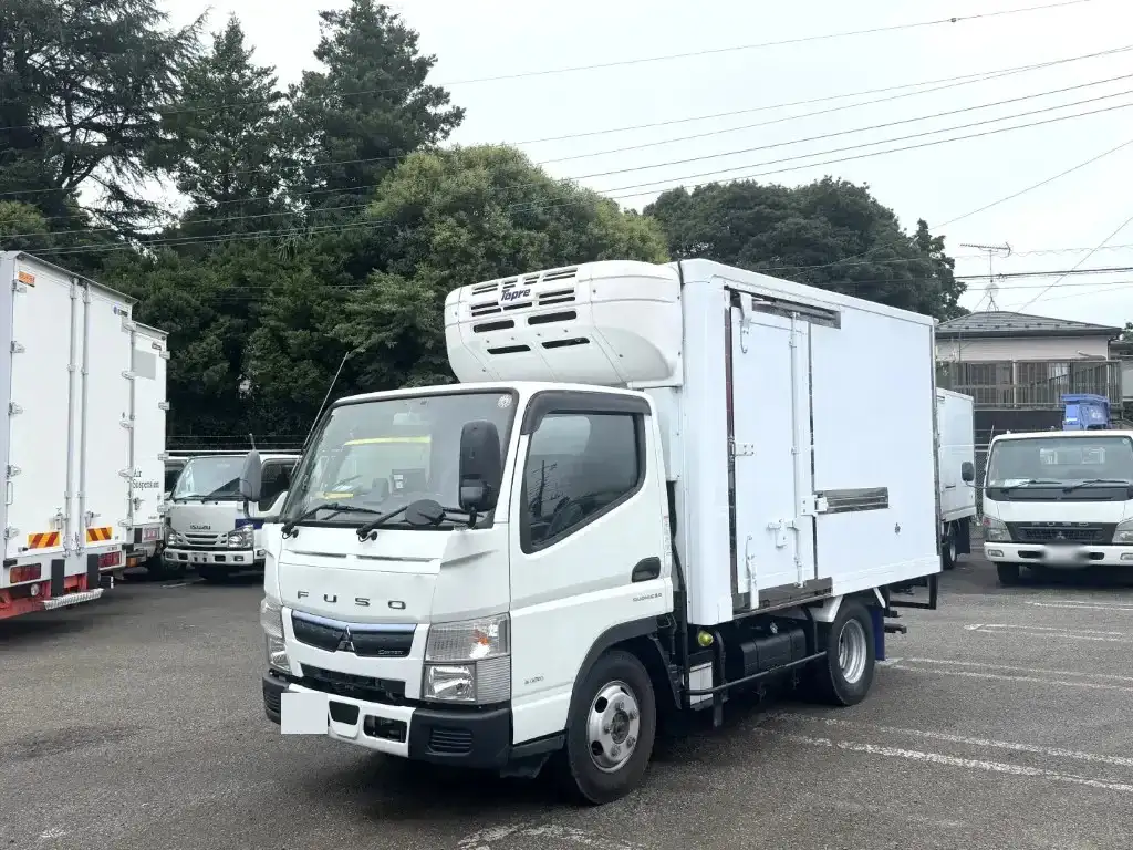 三菱 キャンター 小型 冷凍冷蔵 低温 床ステンの中古トラック画像1