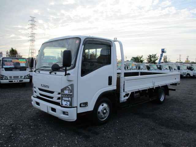 いすゞ エルフ 小型 平ボディ TRG-NPR85AR H30|画像1