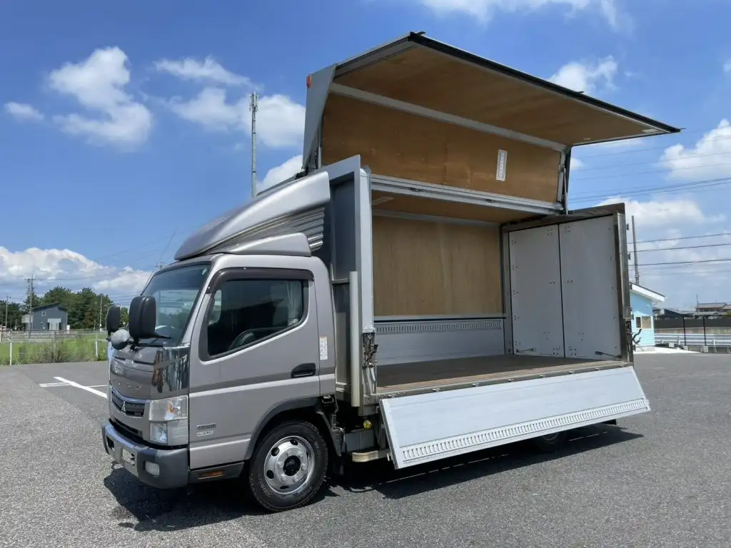 三菱 キャンター 小型 ウイング TPG-FEB80 H29の中古トラック画像5