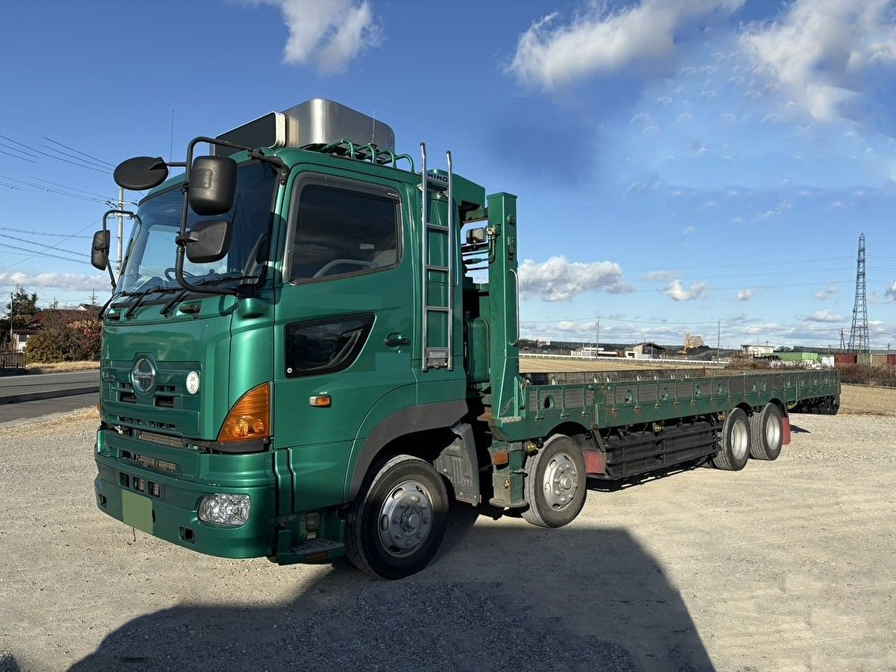日野 プロフィア 大型 車両重機運搬 セルフローダー