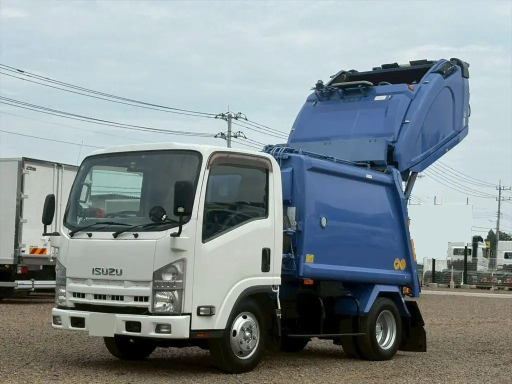 いすゞ エルフ 小型 パッカー車 プレス式 TKG-NMR85AN の中古トラック【車両No.194508】