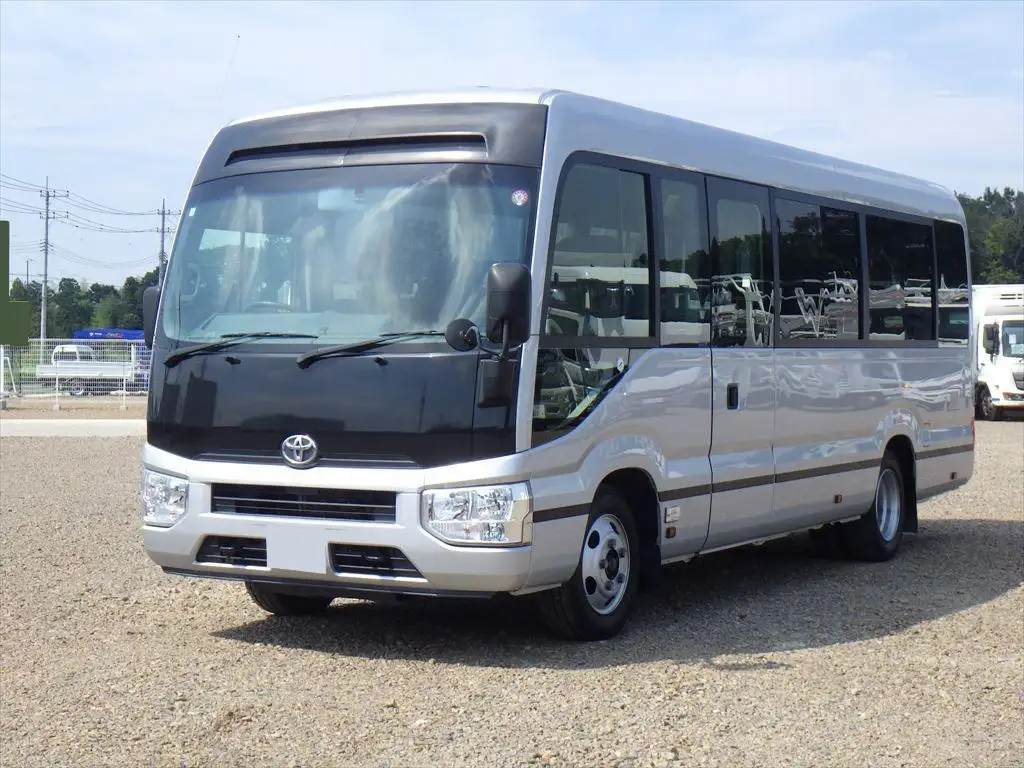 トヨタ コースター 小型 バス マイクロバス SKG-XZB70 の中古トラック【車両No.194379】