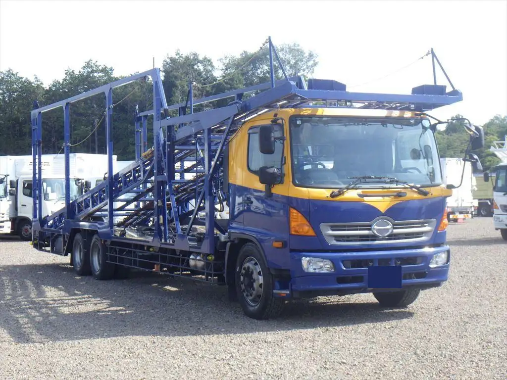 日野 レンジャー 中型/増トン 車両重機運搬 ベッド LDG-GK8JWAAの中古トラック画像2