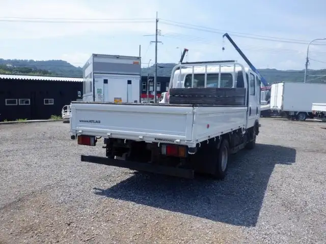 日産 アトラス 小型 平ボディ Wキャブ 床鉄板の中古トラック画像4