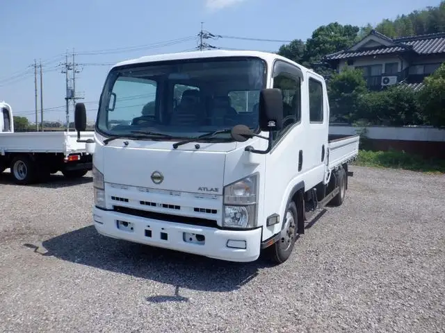 日産 アトラス 小型 平ボディ Wキャブ 床鉄板 の中古トラック【車両No.194306】