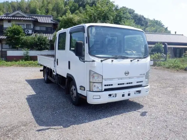 日産 アトラス 小型 平ボディ Wキャブ 床鉄板の中古トラック画像3