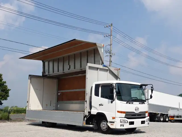 日産UD コンドル 中型/増トン ウイング ベッド TKG-MK38L の中古トラック【車両No.194551】