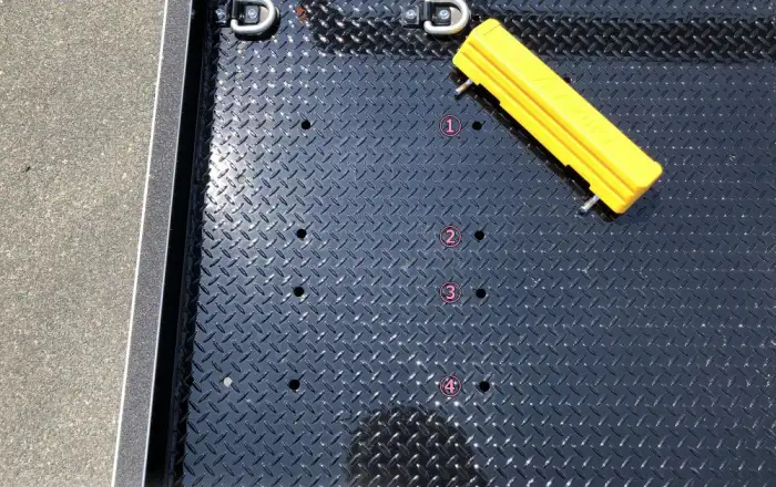 三菱 キャンター 小型 車両重機運搬 ラジコン ウインチの中古トラック画像7