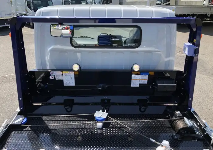 三菱 キャンター 小型 車両重機運搬 ラジコン ウインチの中古トラック画像9