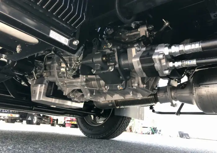 三菱 キャンター 小型 車両重機運搬 ラジコン ウインチの中古トラック画像18