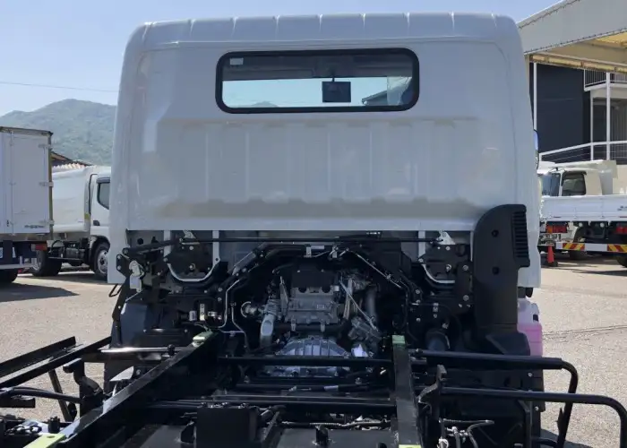 三菱 キャンター 小型 車両重機運搬 ラジコン ウインチの中古トラック画像10