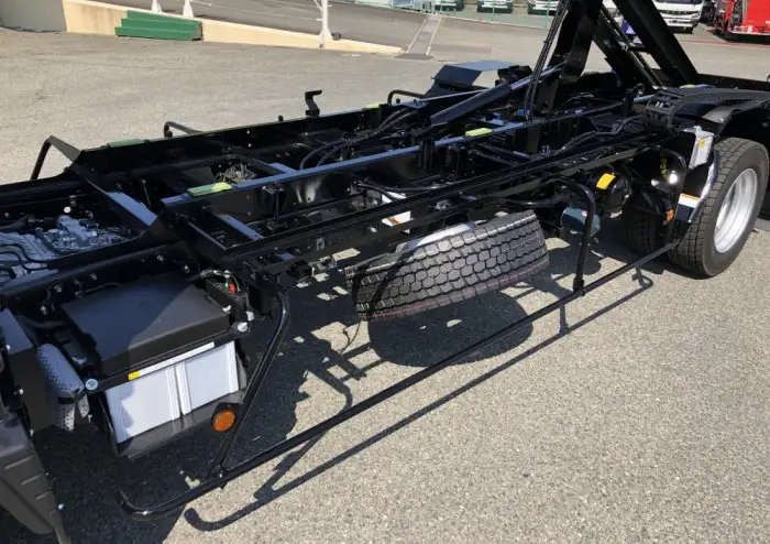三菱 キャンター 小型 車両重機運搬 ラジコン ウインチの中古トラック画像12