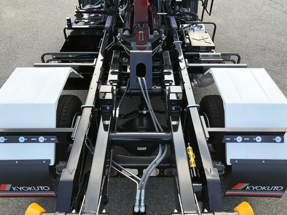 三菱 ファイター 中型/増トン アームロール コンテナ付き ツインホイストの中古トラック画像15