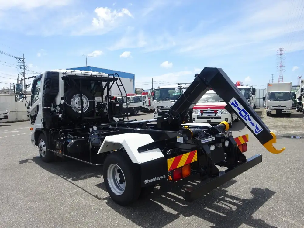 三菱 ファイター 中型/増トン アームロール ツインホイスト 2KG-FK72Fの中古トラック画像8