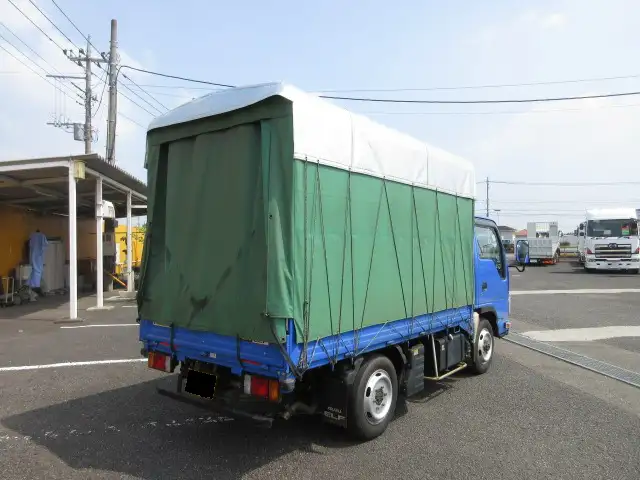 いすゞ エルフ 小型 平ボディ 幌 TKG-NHS85Aの中古トラック画像3
