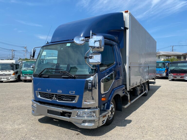 三菱 ファイター 中型/増トン ウイング ベッド TKG-FK61F の中古トラック【車両No.194320】