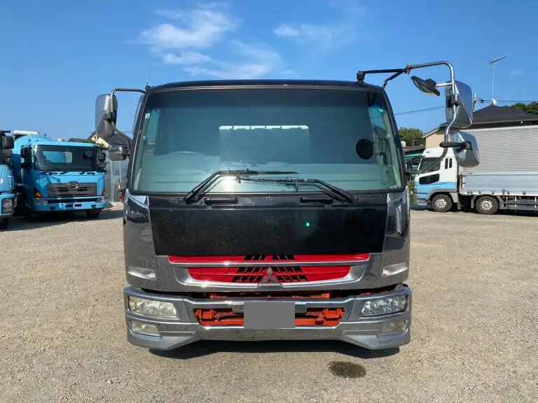 三菱 ファイター 中型/増トン 平ボディ 床鉄板 アルミブロックの中古トラック画像2