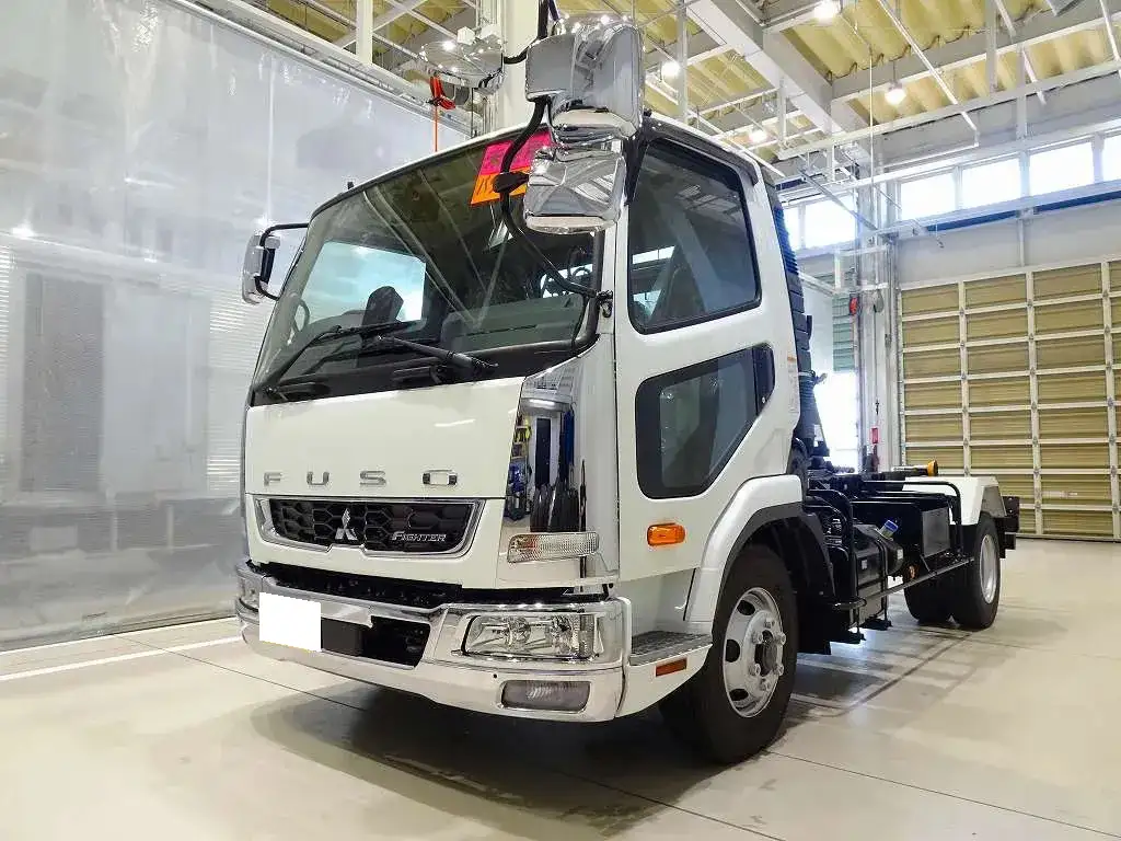 三菱 ファイター 中型/増トン アームロール ツインホイスト 2KG-FK72F の中古トラック【車両No.194644】