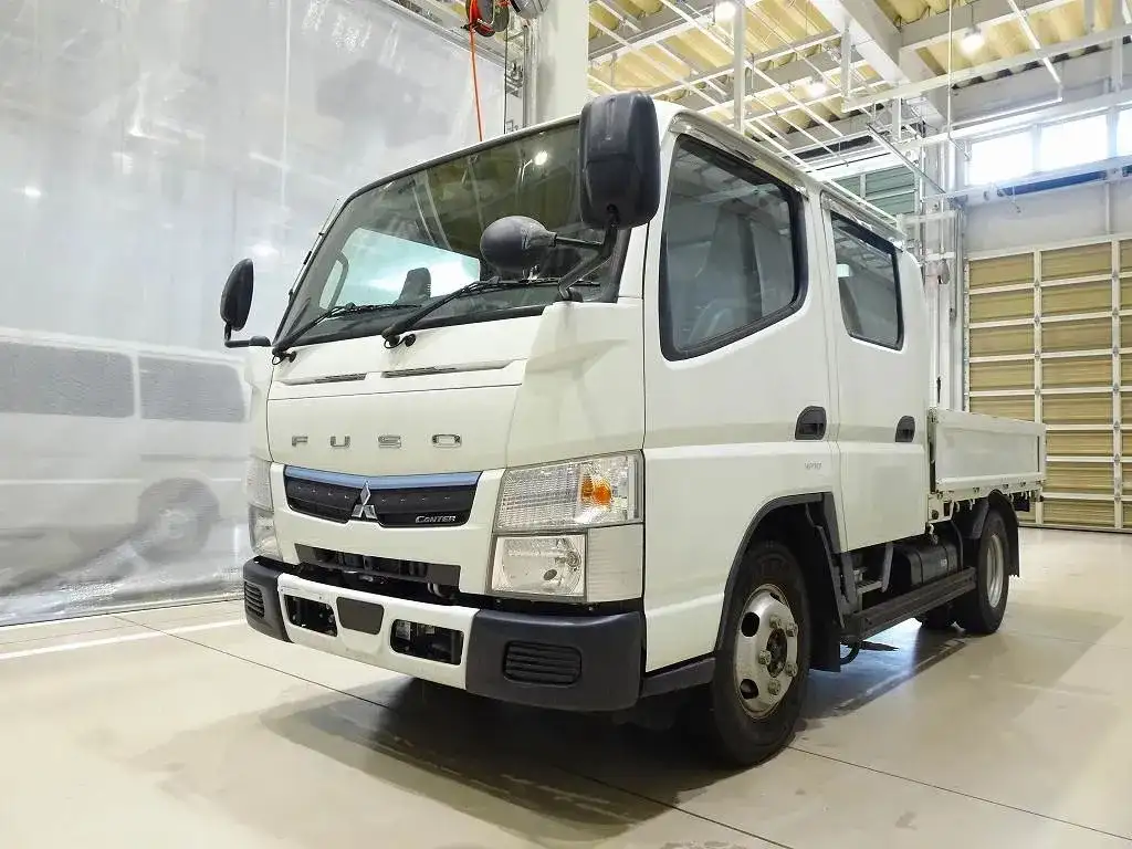 三菱 キャンター 小型 平ボディ Wキャブ 2RG-FGA20 の中古トラック【車両No.194651】