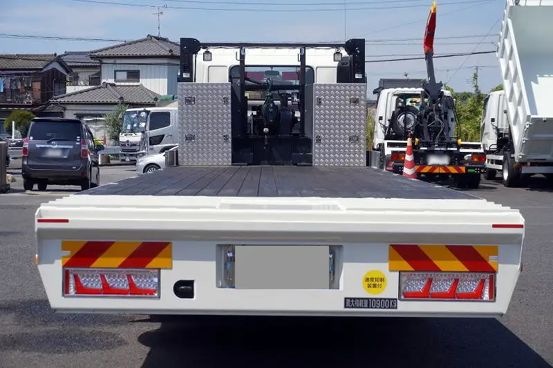 日野 レンジャー 中型/増トン 車両重機運搬 ウインチ ベッドの中古トラック画像3