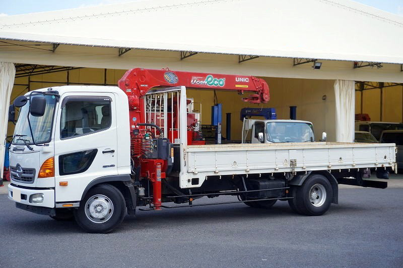 日野 レンジャー 中型/増トン クレーン付 4段 ラジコン の中古トラック【車両No.184476】