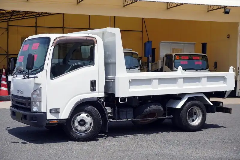 いすゞ エルフ 小型 ダンプ ローダー 強化 の中古トラック【車両No.194704】