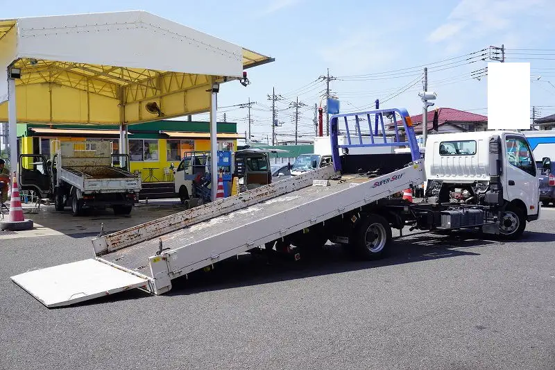 日野 デュトロ 小型 車両重機運搬 ラジコン ウインチの中古トラック画像4