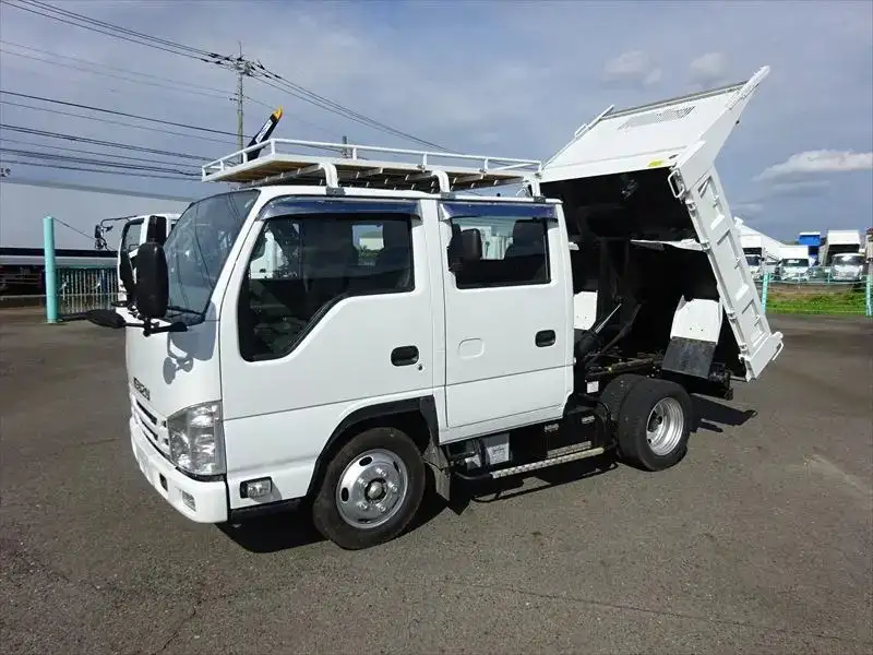 いすゞ エルフ 小型 ダンプ Wキャブ TPG-NJR85ADの中古トラック画像6