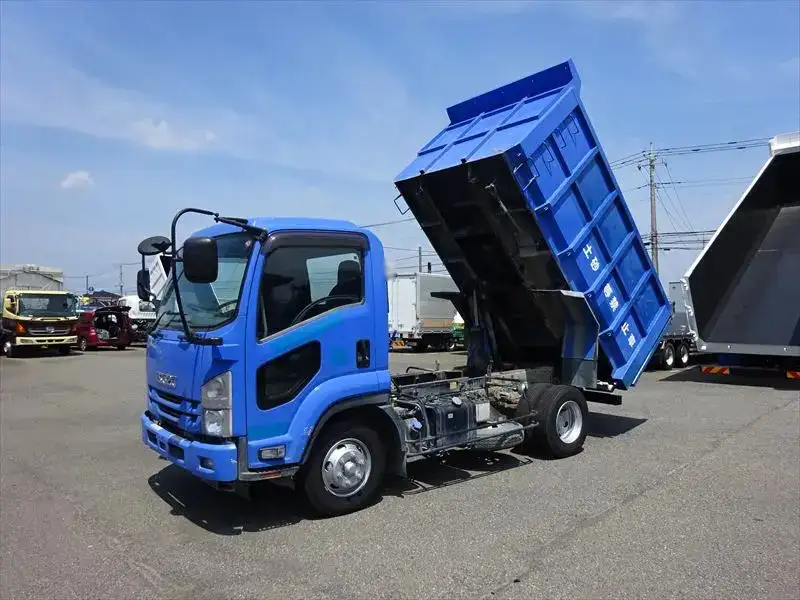 いすゞ フォワード 中型/増トン ダンプ 土砂禁 ステンレス張りの中古トラック画像6