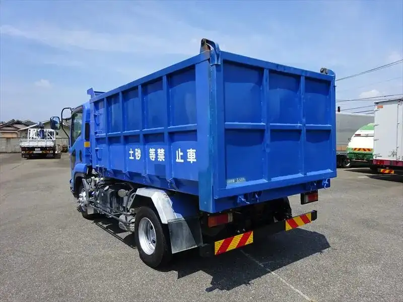 いすゞ フォワード 中型/増トン ダンプ 土砂禁 ステンレス張りの中古トラック画像5