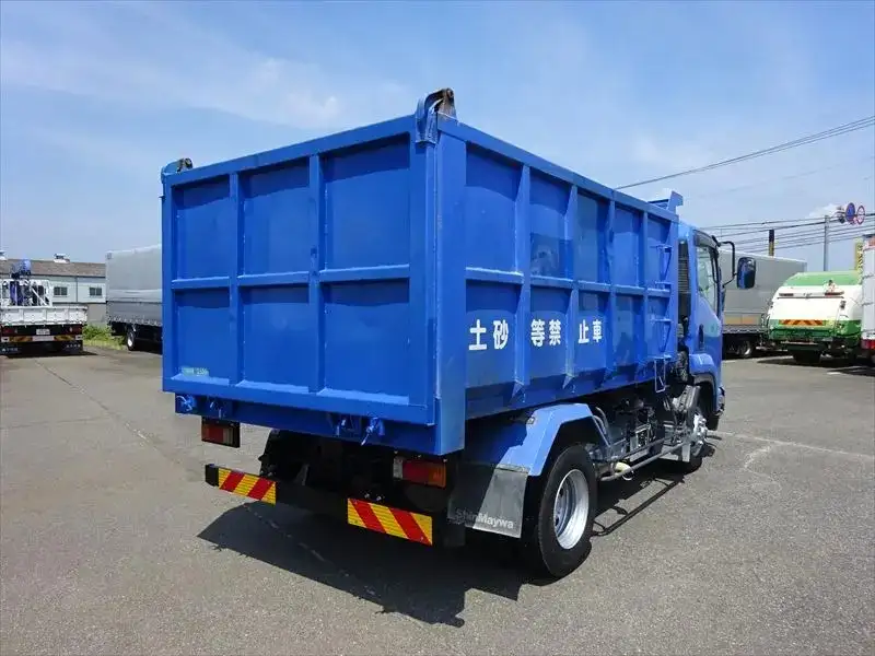 いすゞ フォワード 中型/増トン ダンプ 土砂禁 ステンレス張りの中古トラック画像3