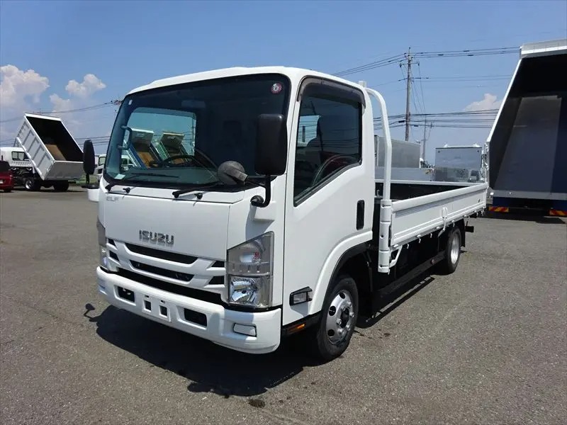 いすゞ エルフ 小型 平ボディ パワーゲート TPG-NPR85AR の中古トラック【車両No.194850】