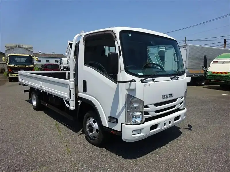 いすゞ エルフ 小型 平ボディ TKG-NPS85AR H30の中古トラック画像2
