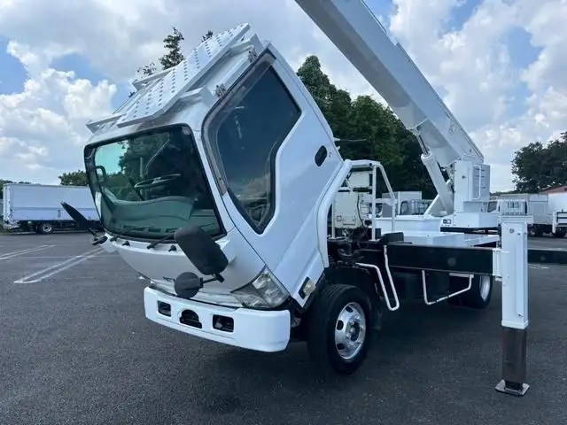 いすゞ エルフ 小型 高所・建柱車 高所作業車 の中古トラック画像5