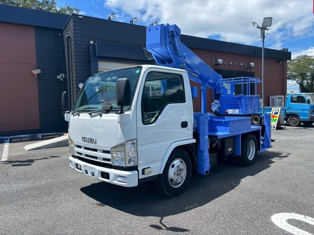 いすゞ エルフ 小型 高所・建柱車 高所作業車 SKG-NKR85YN の中古トラック【車両No.190865】