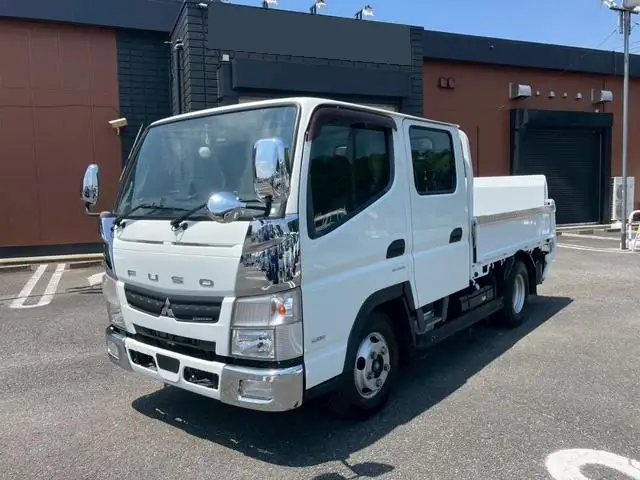 三菱 キャンター 小型 平ボディ Wキャブ パワーゲート の中古トラック【車両No.194811】